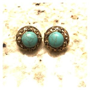 Turquoise earrings